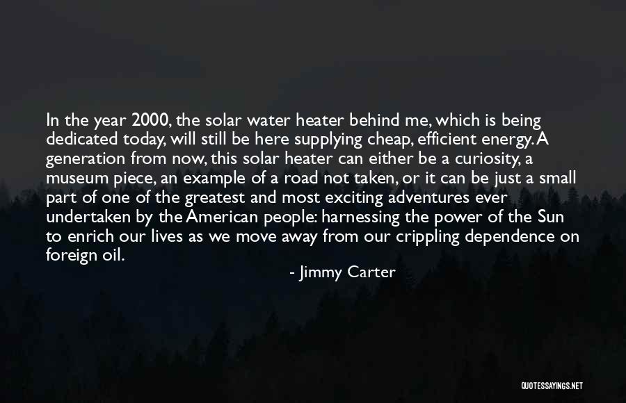 The Greatest Generation Quotes By Jimmy Carter