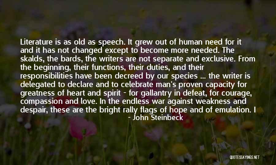 The Greatness Of A Man Quotes By John Steinbeck The Greatness Of A Man Quotes By John Steinbeck