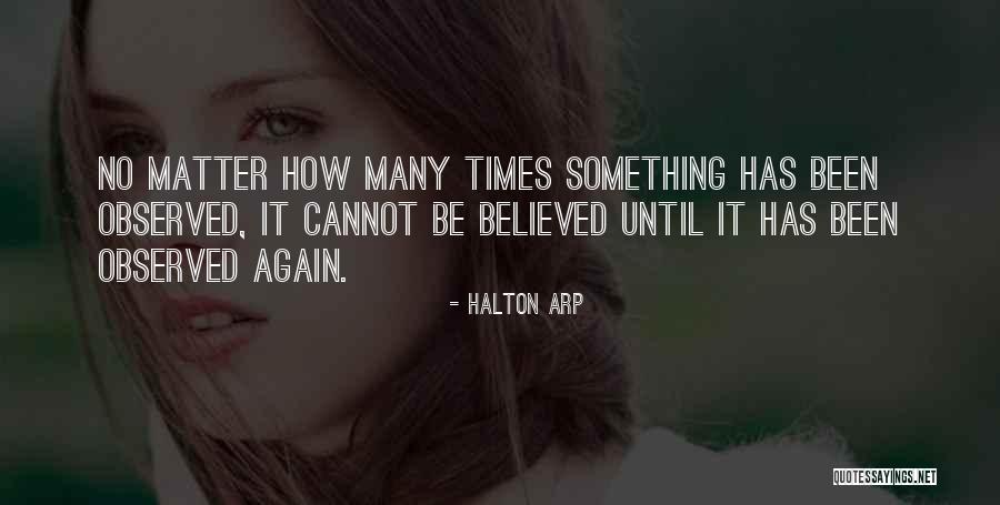 The Green Bogey Quotes By Halton Arp The Green Bogey Quotes By Halton Arp