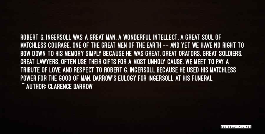 The Green Man Quotes By Clarence Darrow