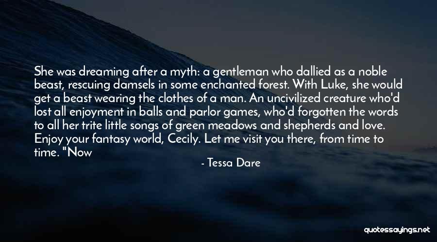 The Green Man Quotes By Tessa Dare