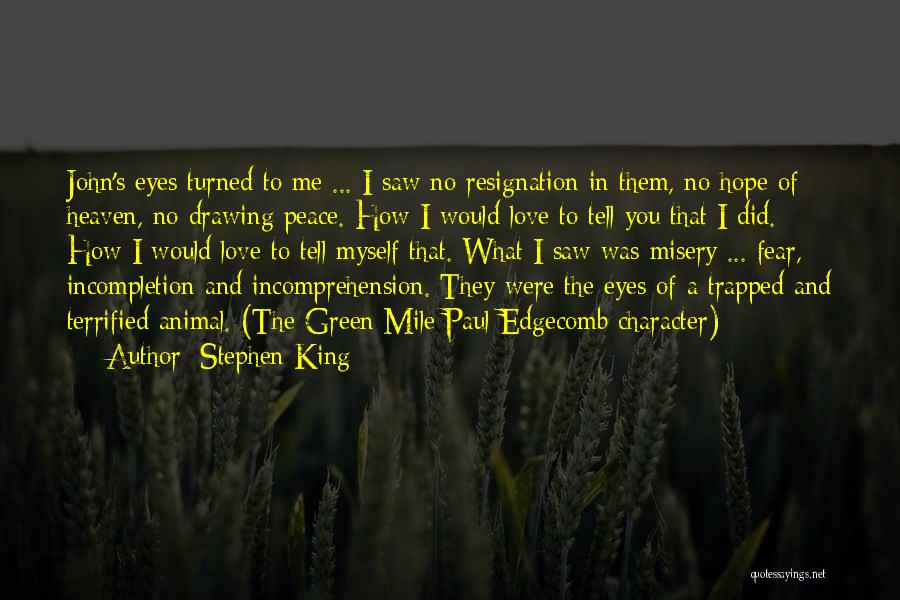 The Green Mile Quotes By Stephen King