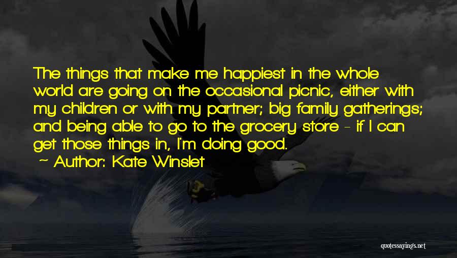 The Grocery Store Quotes By Kate Winslet