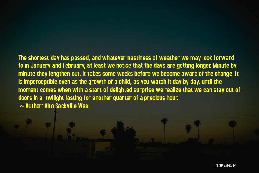 The Growth Of A Child Quotes By Vita Sackville-West