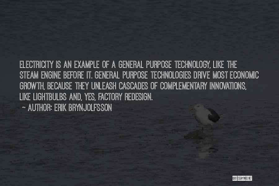 The Growth Of Technology Quotes By Erik Brynjolfsson