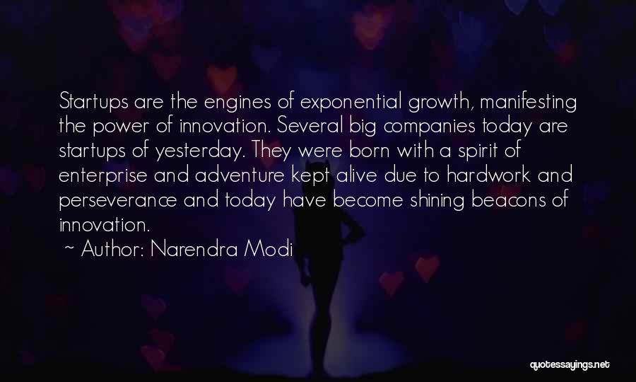 The Growth Of Technology Quotes By Narendra Modi