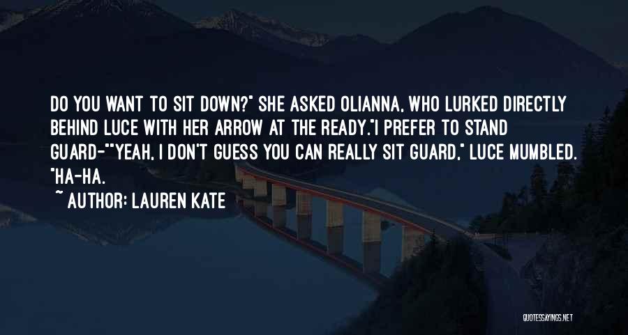 The Guard Quotes By Lauren Kate