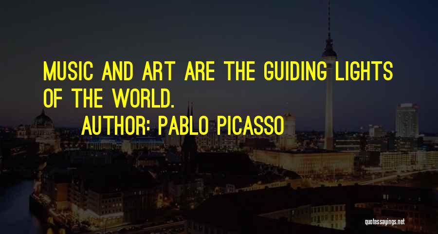 The Guiding Light Quotes By Pablo Picasso