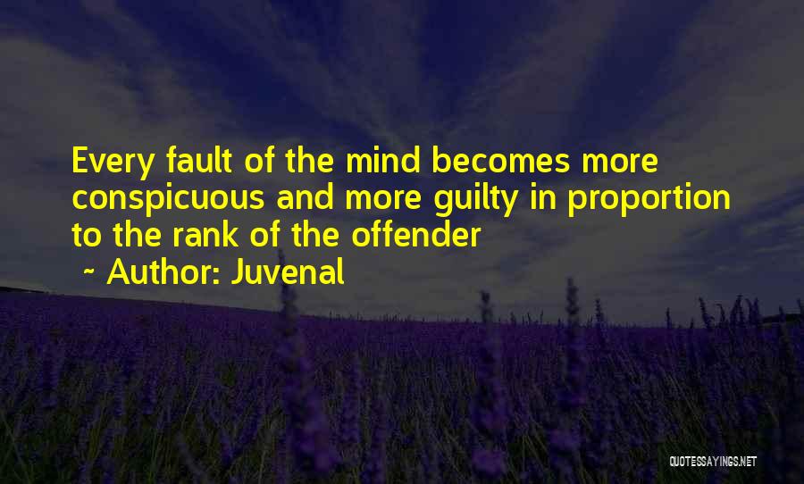 The Guilty Mind Quotes By Juvenal