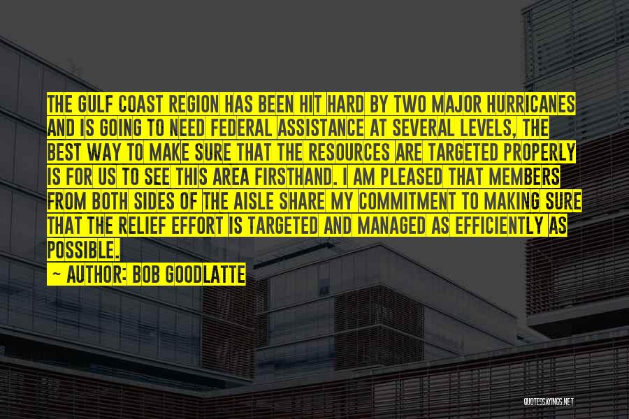 The Gulf Coast Quotes By Bob Goodlatte