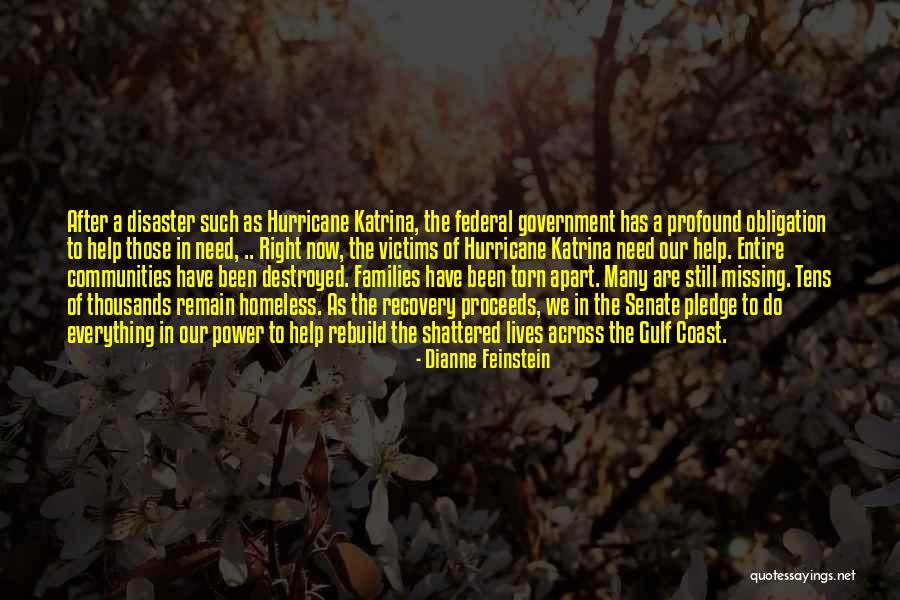 The Gulf Coast Quotes By Dianne Feinstein