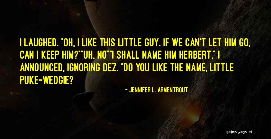 The Guy You Like Ignoring You Quotes By Jennifer L. Armentrout The Guy You Like Ignoring You Quotes By Jennifer L. Armentrout