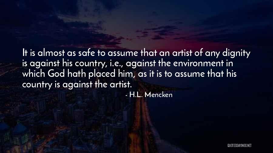 The H-bomb Quotes By H.L. Mencken