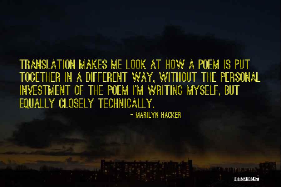 The Handmaid's Tale Gossip Girl Quotes By Marilyn Hacker The Handmaid's Tale Gossip Girl Quotes By Marilyn Hacker