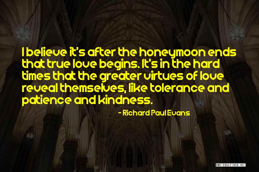 The Hard Times Of Love Quotes By Richard Paul Evans