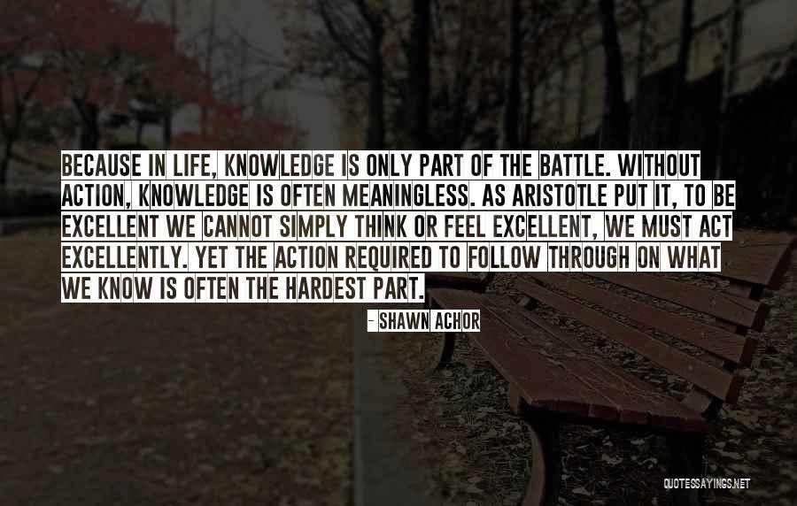 The Hardest Battle Quotes By Shawn Achor The Hardest Battle Quotes By Shawn Achor
