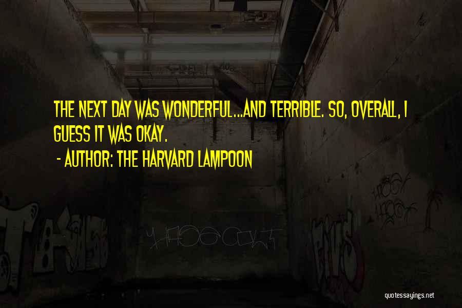 The Harvard Lampoon Quotes 2124071