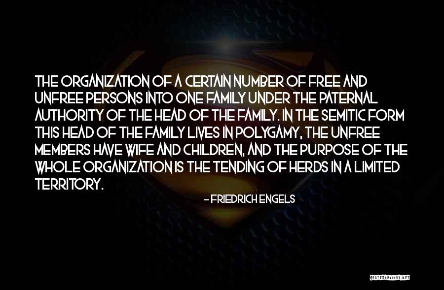 The Head Of The Family Quotes By Friedrich Engels The Head Of The Family Quotes By Friedrich Engels