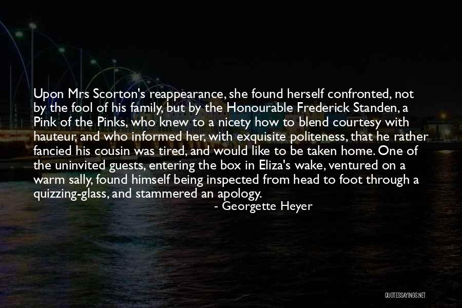 The Head Of The Family Quotes By Georgette Heyer The Head Of The Family Quotes By Georgette Heyer