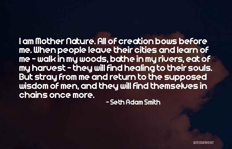 The Healing Power Of Nature Quotes By Seth Adam Smith