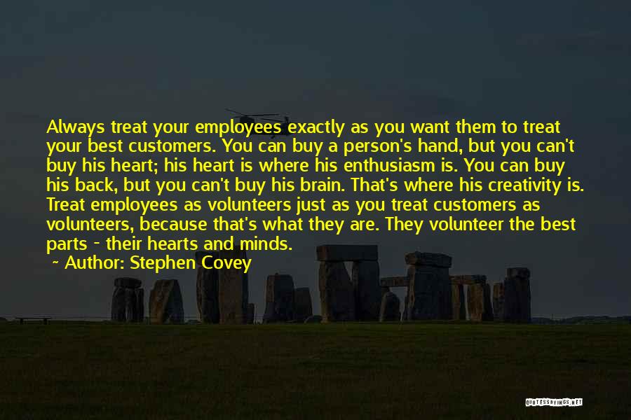 The Heart And Brain Quotes By Stephen Covey