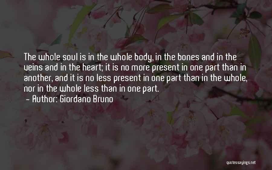 The Heart And Soul Quotes By Giordano Bruno
