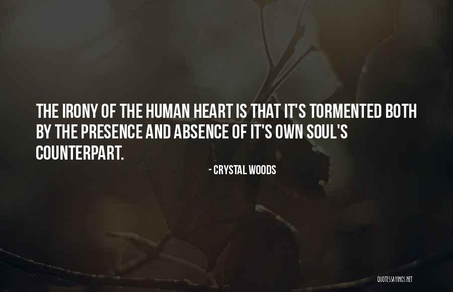 The Heart And The Mind Conflict Quotes By Crystal Woods