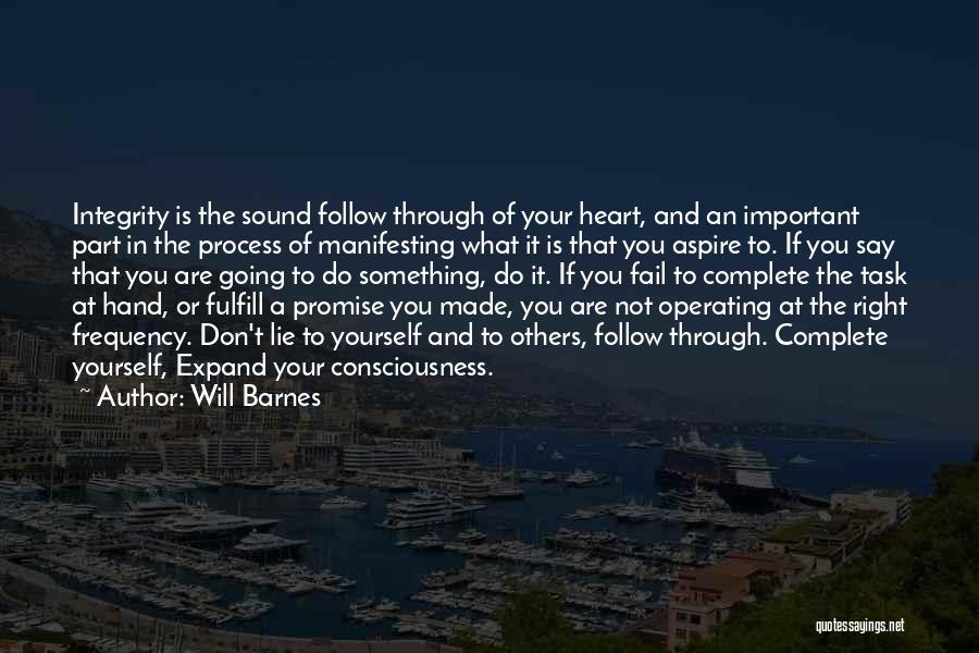 The Heart Don't Lie Quotes By Will Barnes