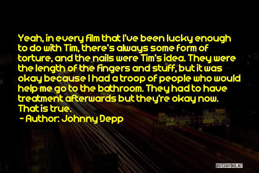 The Help Film Quotes By Johnny Depp