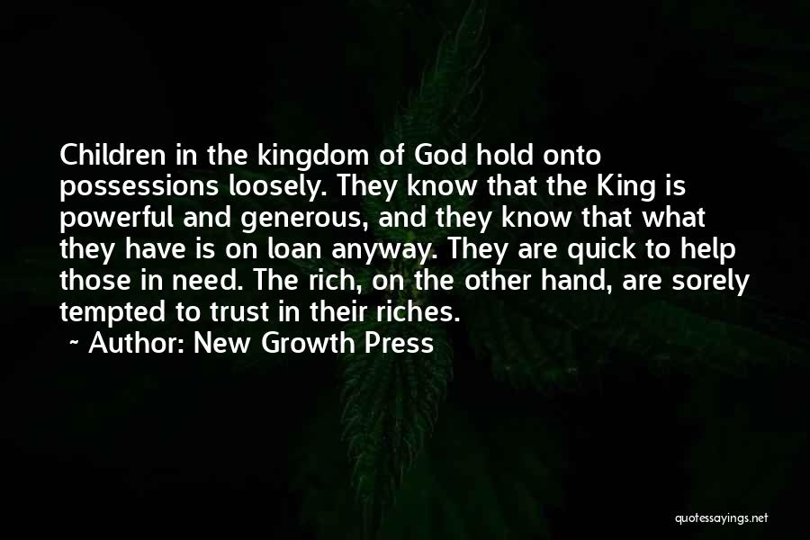 The Help Of God Quotes By New Growth Press