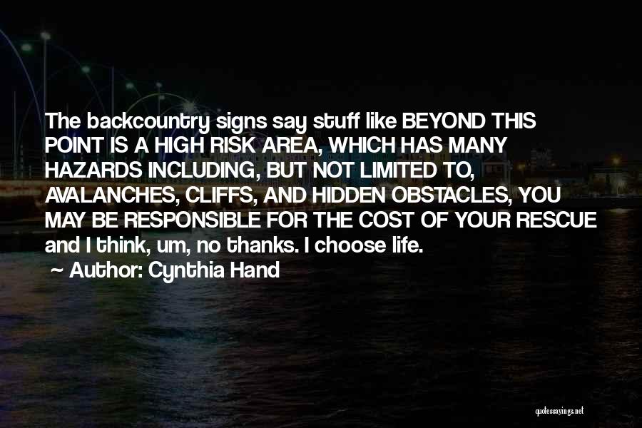 The Hidden Hand Quotes By Cynthia Hand