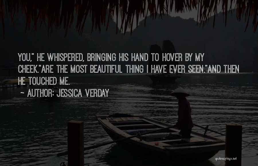 The Hidden Hand Quotes By Jessica Verday