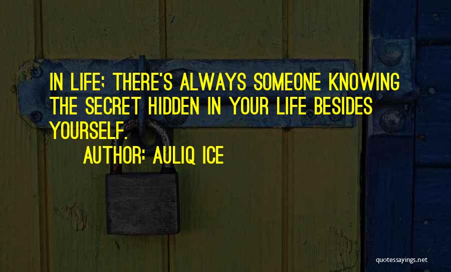 The Hidden Truth Quotes By Auliq Ice
