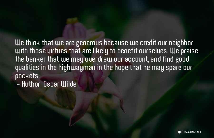 The Highwayman Quotes By Oscar Wilde