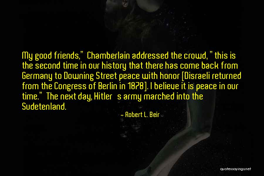The History Of Germany Quotes By Robert L. Beir The History Of Germany Quotes By Robert L. Beir