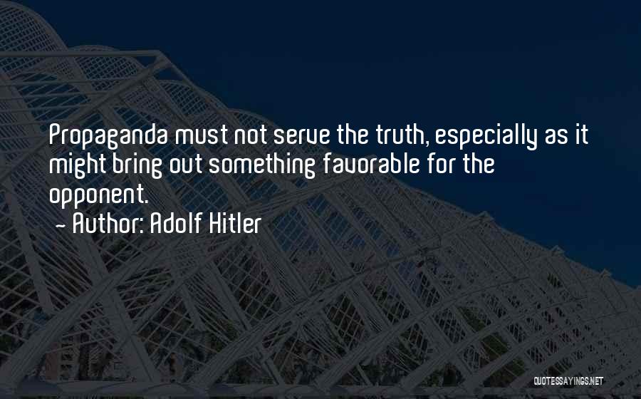 The Hitler Quotes By Adolf Hitler