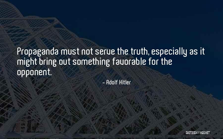 The Hitler Quotes By Adolf Hitler