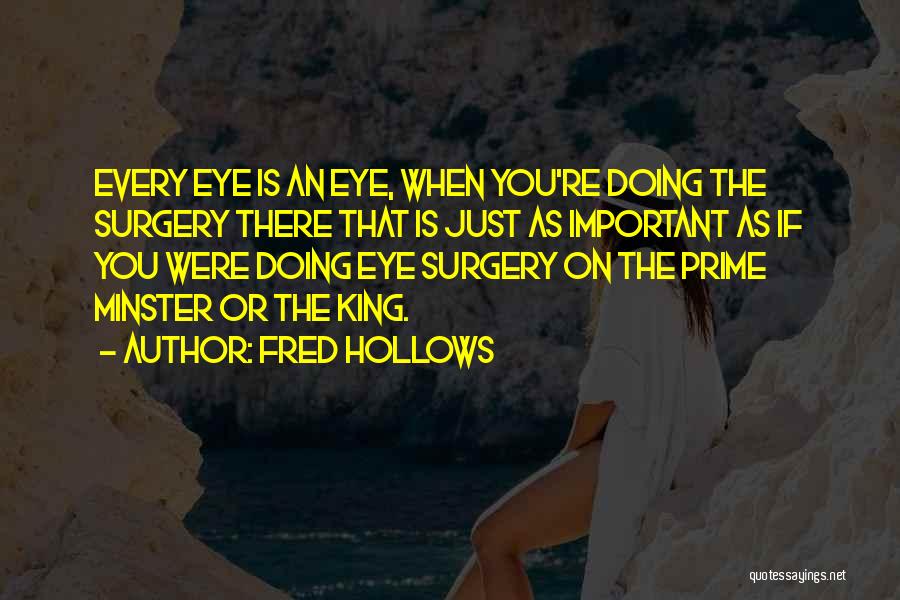The Hollows Quotes By Fred Hollows