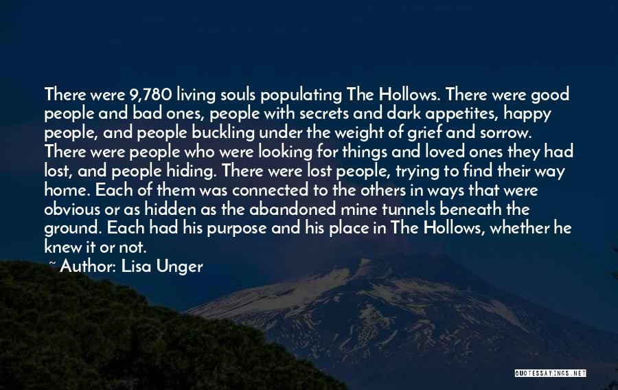 The Hollows Quotes By Lisa Unger