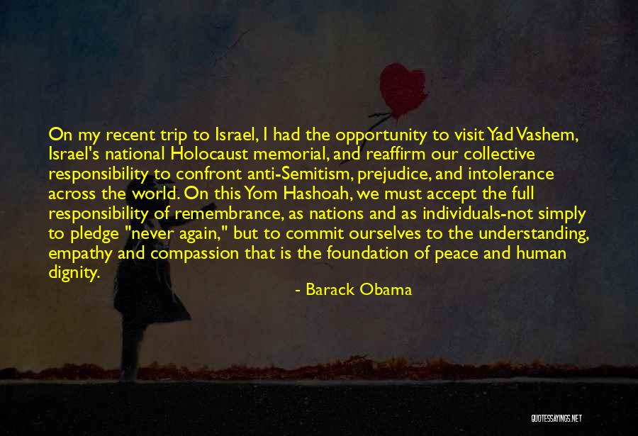 The Holocaust Quotes By Barack Obama