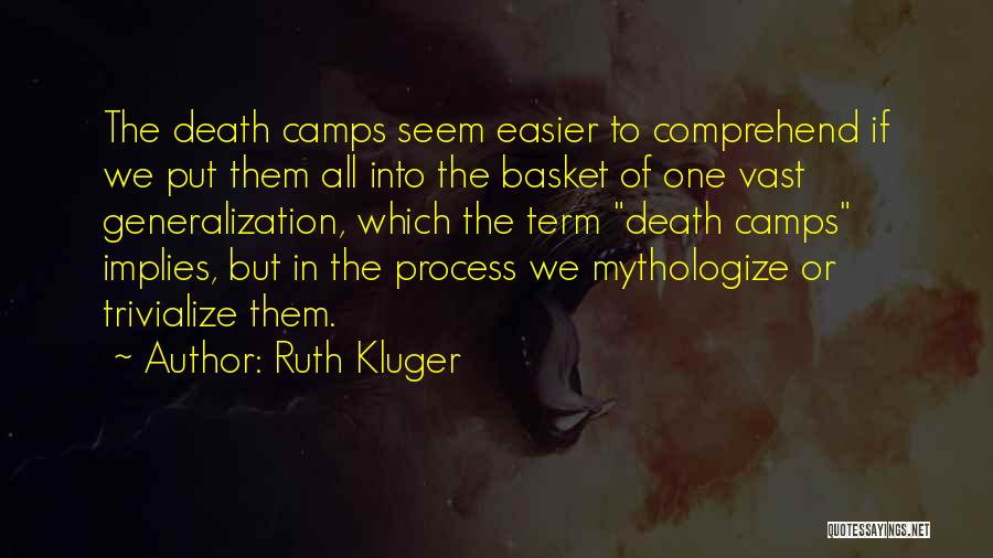 The Holocaust Quotes By Ruth Kluger
