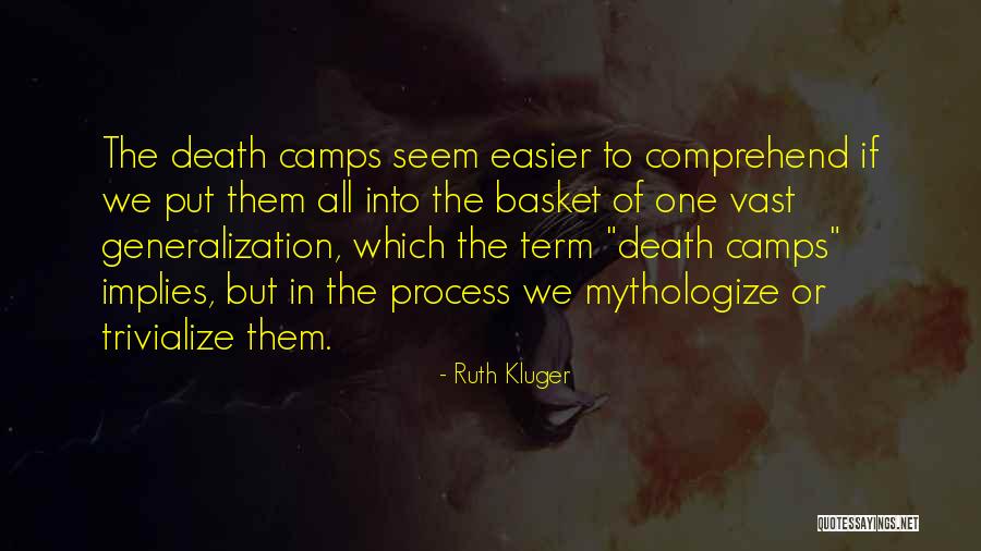 The Holocaust Quotes By Ruth Kluger