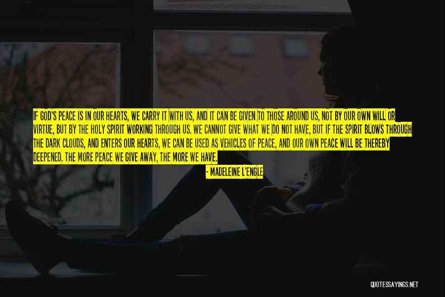 The Holy Dark Quotes By Madeleine L'Engle The Holy Dark Quotes By Madeleine L'Engle