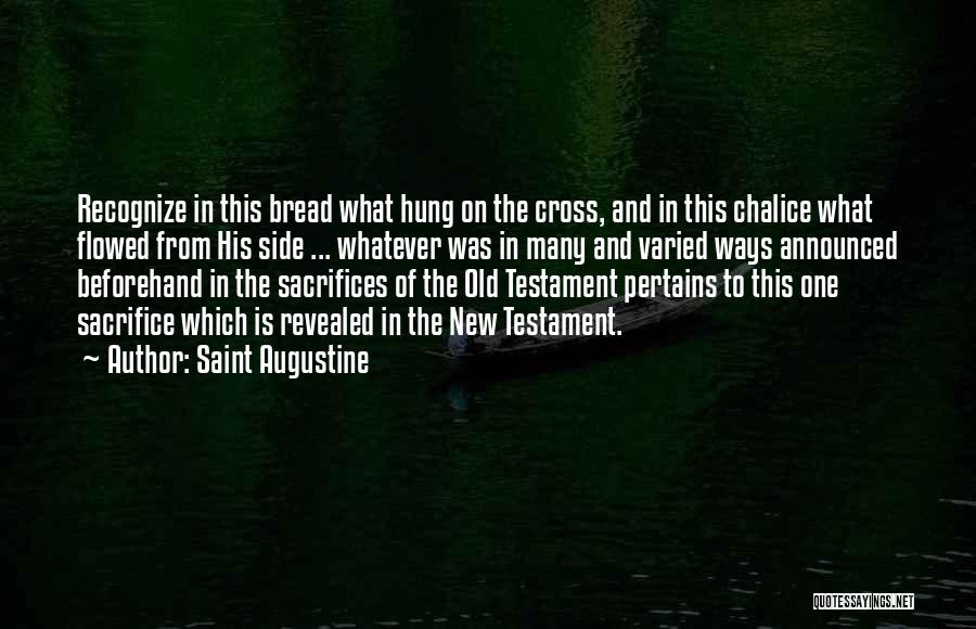 The Holy Eucharist Quotes By Saint Augustine