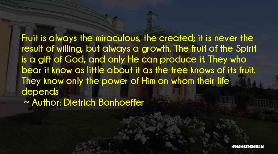 The Holy Spirit Quotes By Dietrich Bonhoeffer