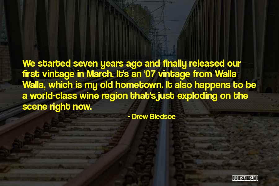 The Hometown Quotes By Drew Bledsoe