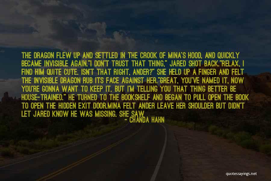 The Hood Quotes By Chanda Hahn The Hood Quotes By Chanda Hahn
