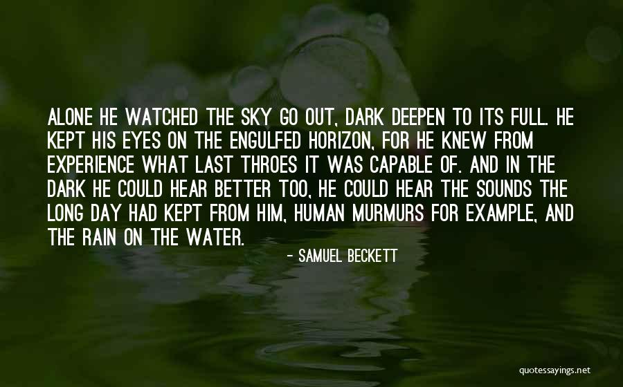 The Horizon Their Eyes Quotes By Samuel Beckett The Horizon Their Eyes Quotes By Samuel Beckett