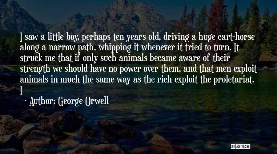 The Horse And His Boy Quotes By George Orwell