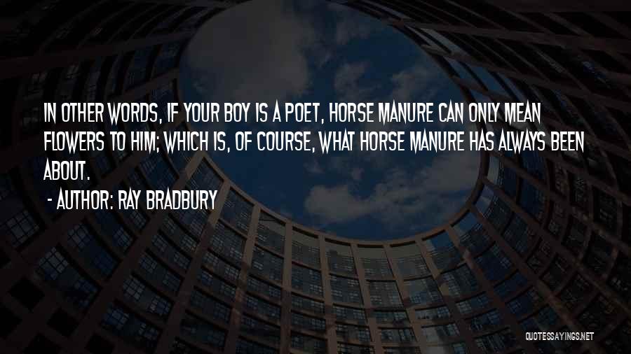 The Horse And His Boy Quotes By Ray Bradbury
